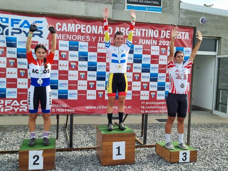 Cielo Selene se consagr campeona Argentina de Ciclismo